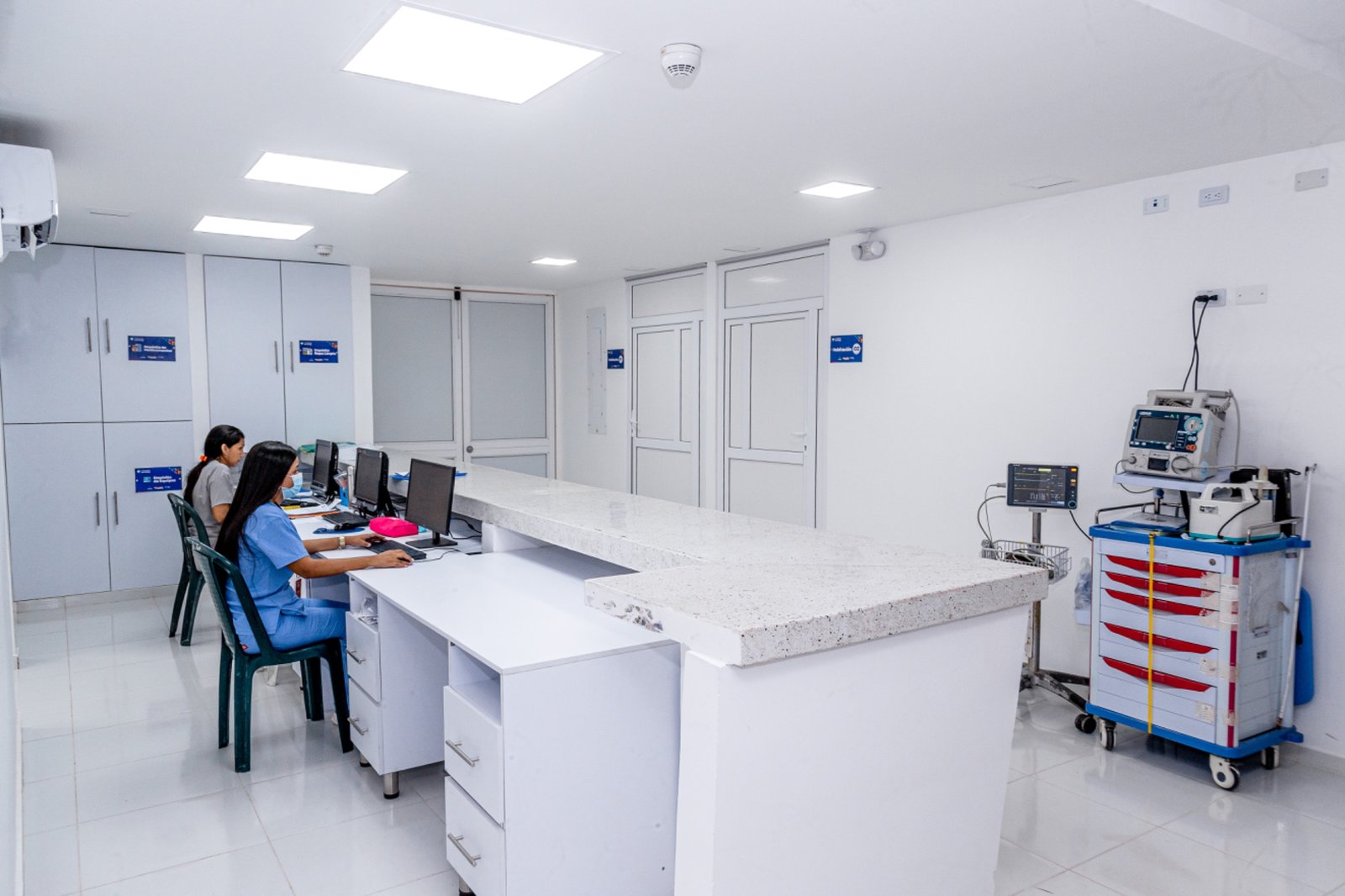 Terminan trabajos del hospital San Rafael de Fundación en consulta externa y hospitalización, obras contratadas en el gobierno de Carlos Caicedo