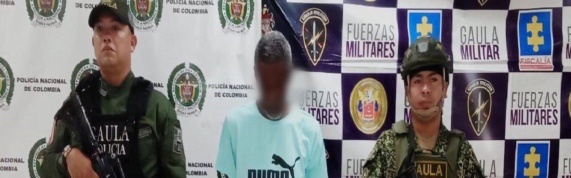 Capturaron a ‘El Viejo’ en Mahates -Bolivar, presunto miembro del ‘Clan del Golfo’