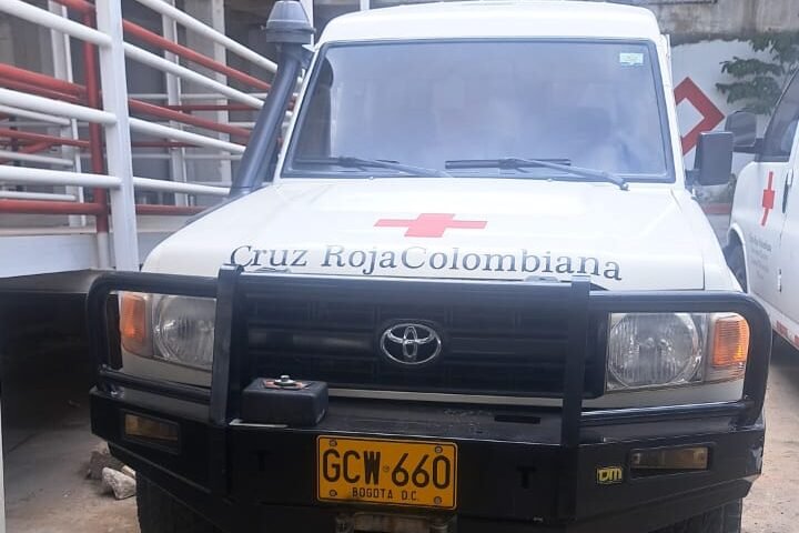 Roban ‘Copetrana’ de la Cruz Roja Seccional Guajira en el barrio Smón Mejía de Maicao
