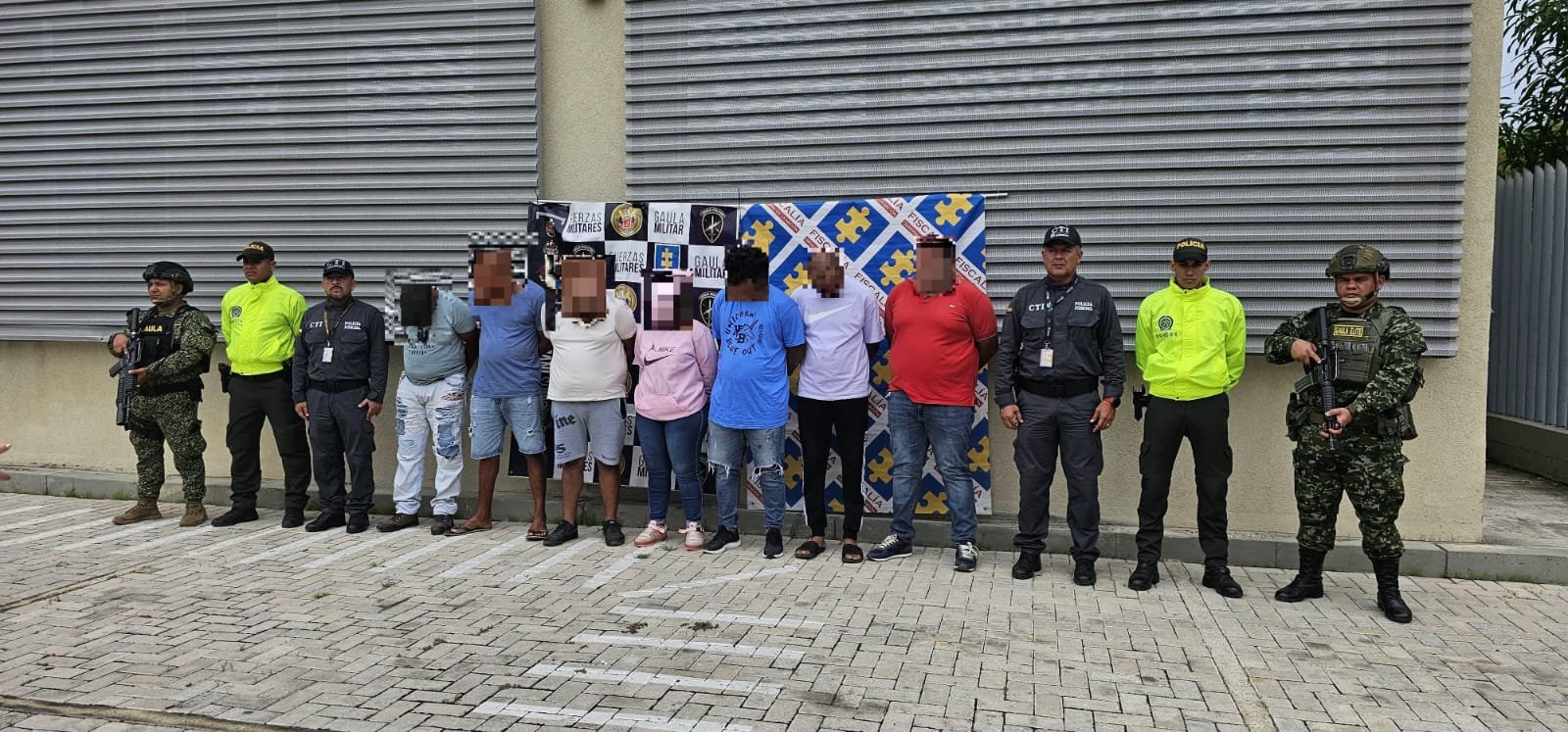 Autoridades en Bolivar capturan siete presupuestos integrantes de la banda delincuencial ‘Bonnie y Clyde’