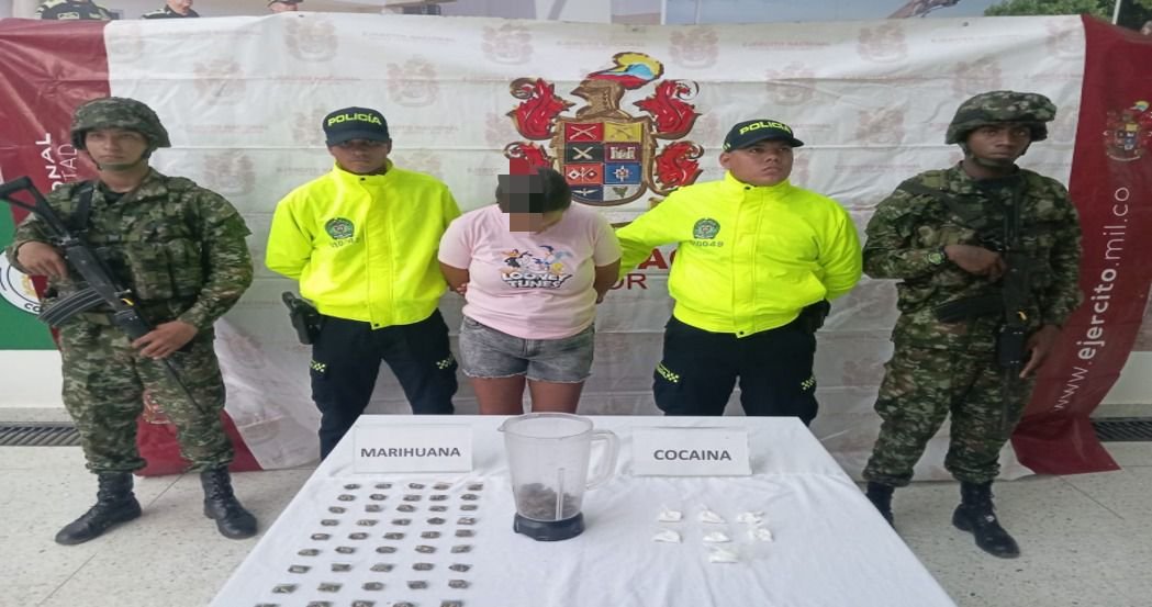 Cuatro capturados por tráfico de estupefacientes en el Cesar, durante operativos del Ejército Nacional