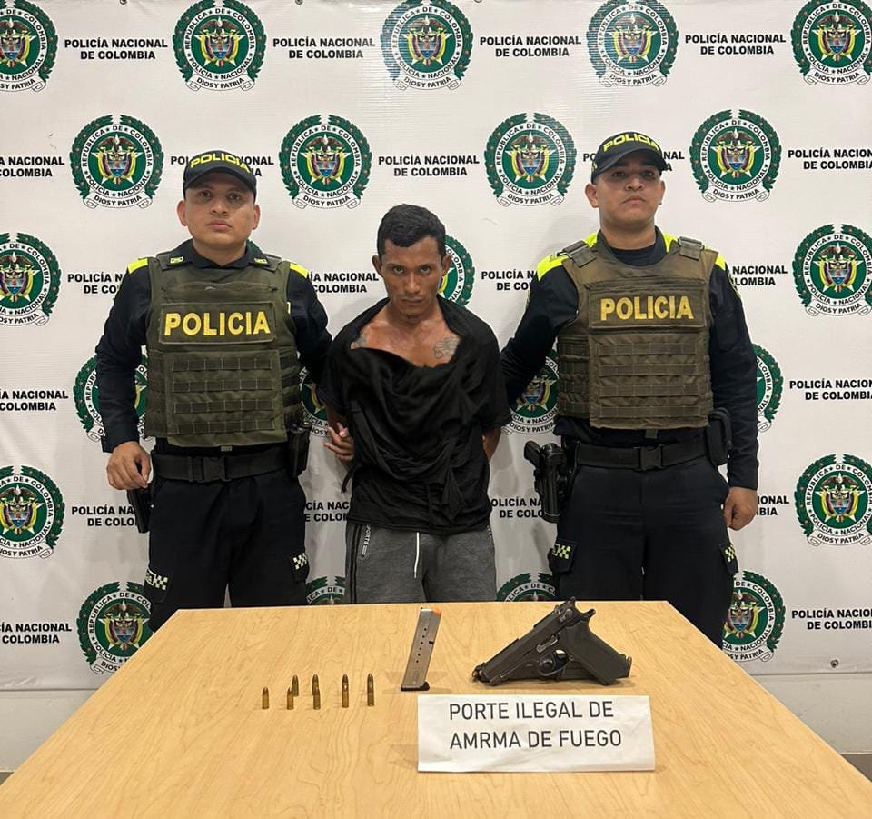Cayó ‘Pitico’, presunto miembro de las Autodefensas Gaitanistas de Colombia, tenía 13 anotaciones judiciales