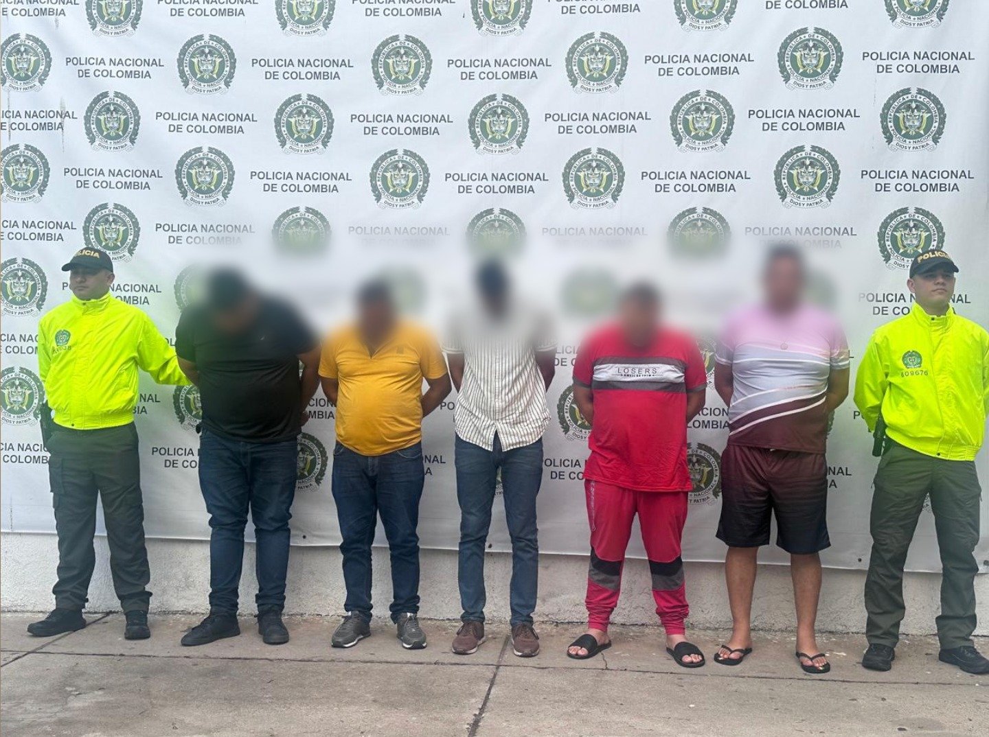 Cae red transnacional de narcotráfico, seis  capturados con fines de extradición en La Guajira y Norte de Santander