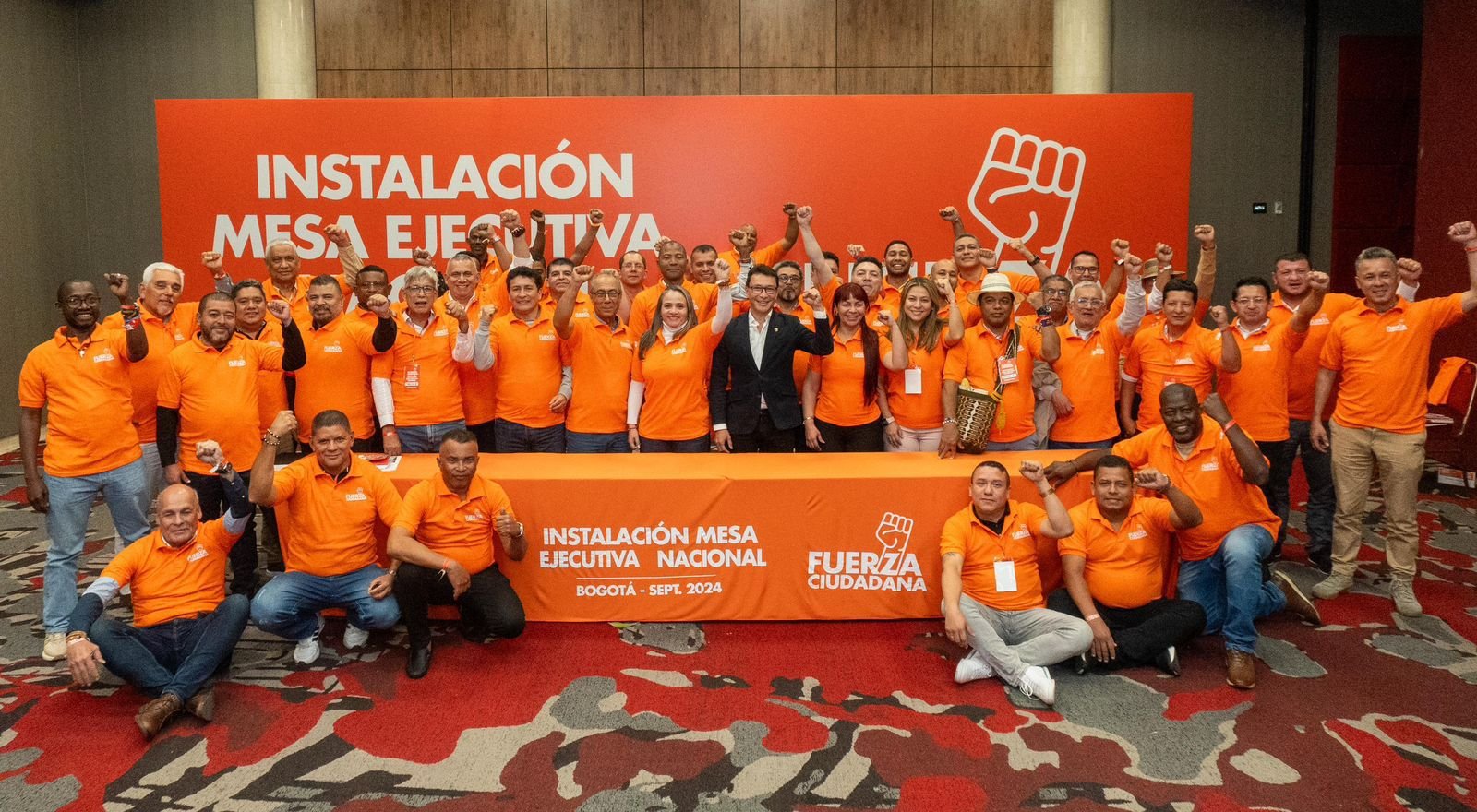 Se instaló en Bogotá la Mesa Nacional de Fuerza Ciudadana de cara a la consolidación del Movimiento en toda Colombia