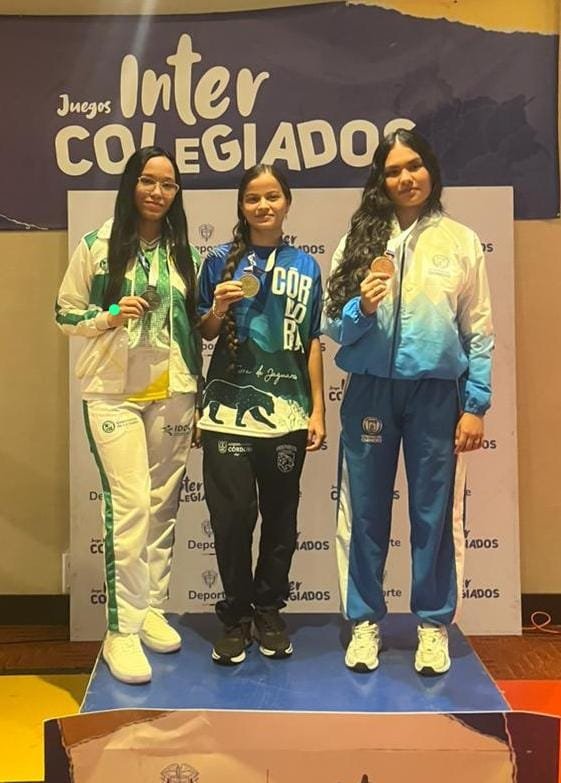 Estudiante de 11° en el Gimnasio Latino de Riohacha, subcampeona de ajedrez en Juegos Intercolegiados en Bogotá