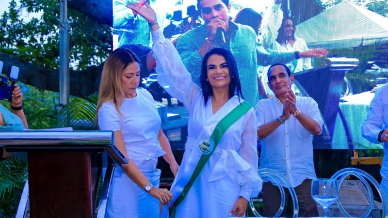 Ivon Manjarrez se posesionó como alcaldesa de La Jagua del Pilar
