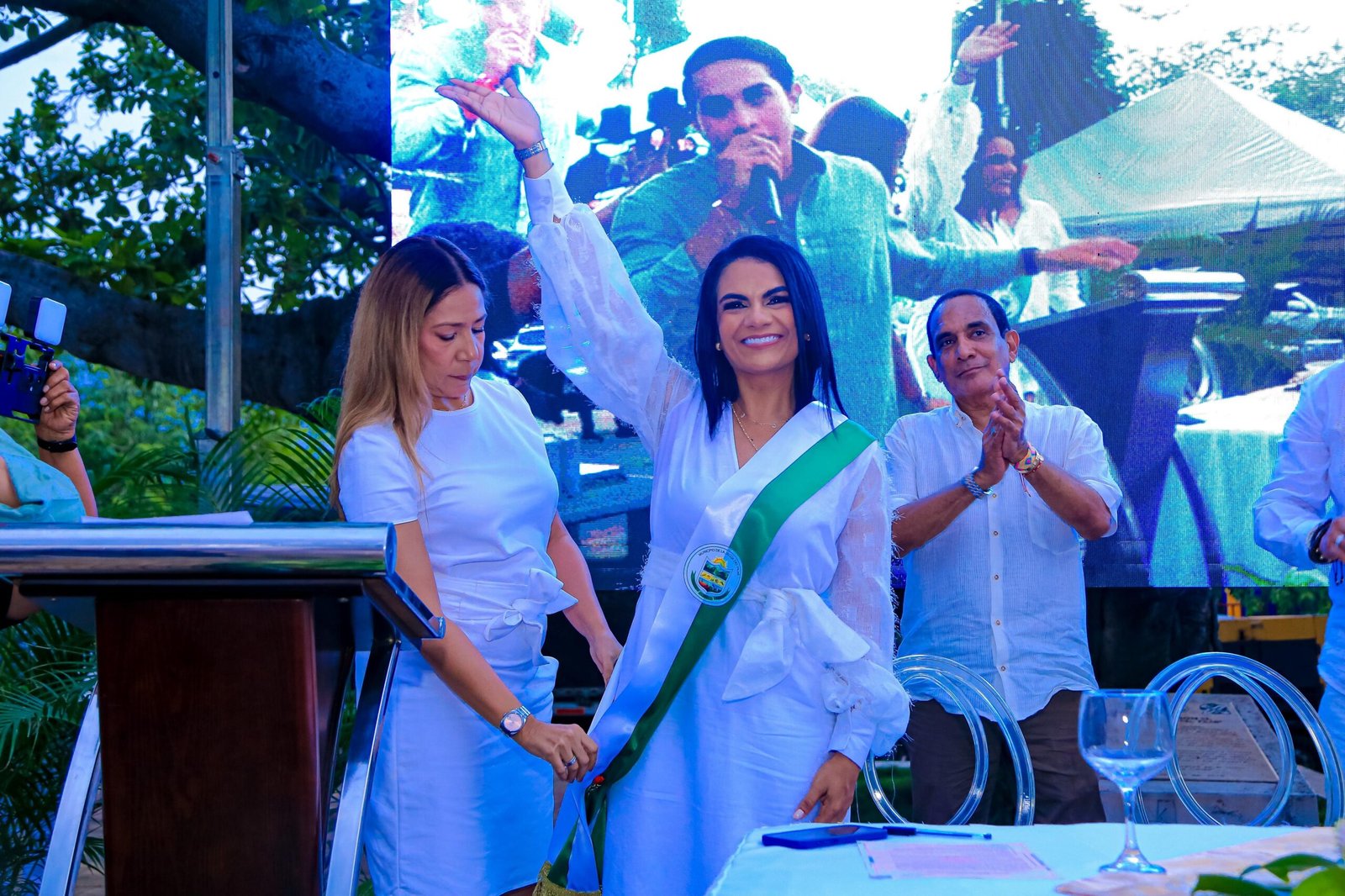 Ivon Manjarrez se posesionó como alcaldesa de La Jagua del Pilar