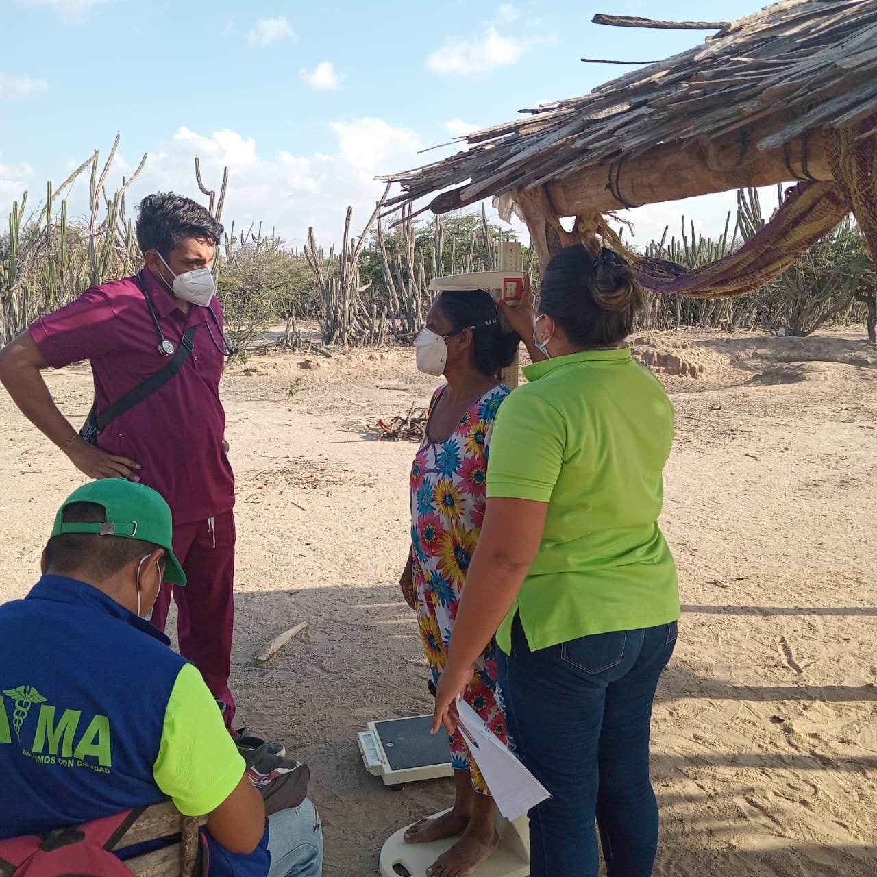 Palaima IPSI, continúa acercándose a las comunidades llevándoles servicios de salud