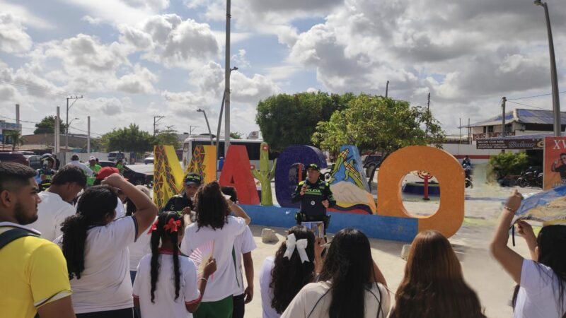 La Policía Nacional despliega la estrategia de «Turismo Seguro y Responsable” en Maicao