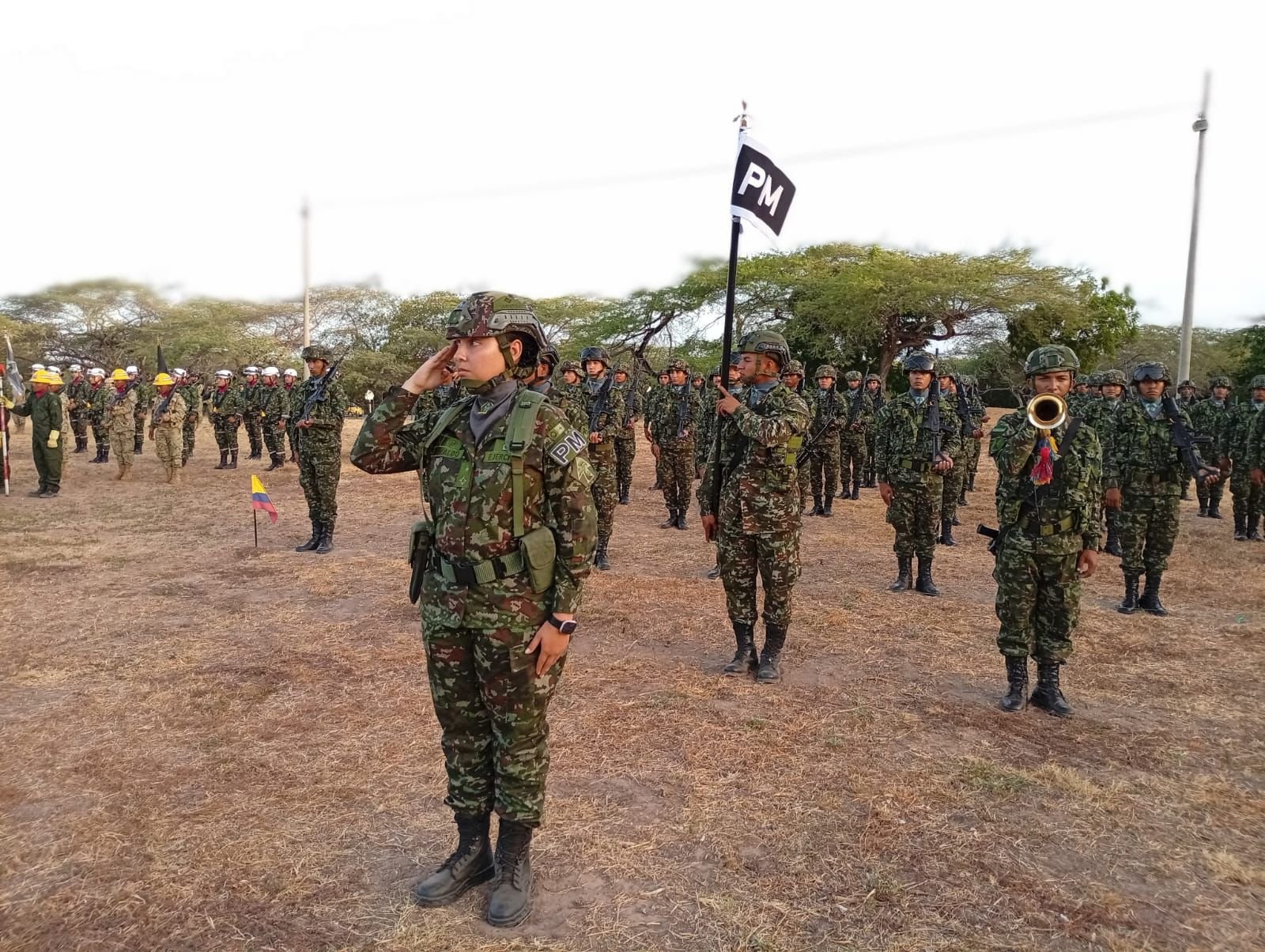 Conmemoración de los 215 años del Ejército Nacional La Guajira