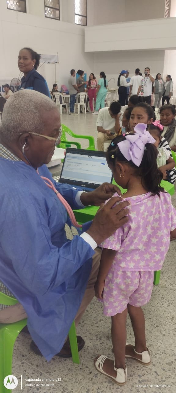 Palaima IPSI atiende a  3.783 migrantes en La Guajira, ofreciéndoles servicios con calidad