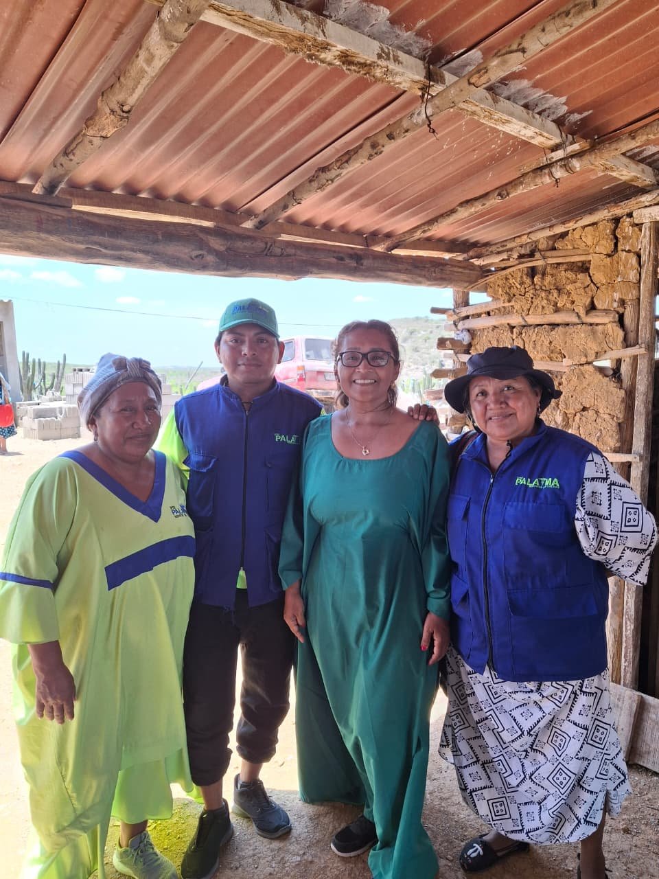 Jornada de identificación, socialización del programa del Adulto Mayor y servicios de salud, llevaron la Casa de Justicia y Palaima a la Alta Guajira