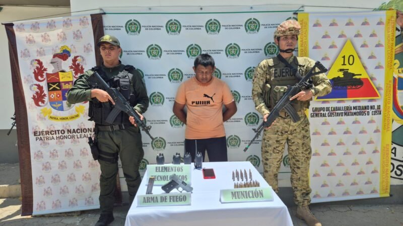 Capturado presunto integrante de estructura criminal vinculada a recientes secuestros en La Guajira