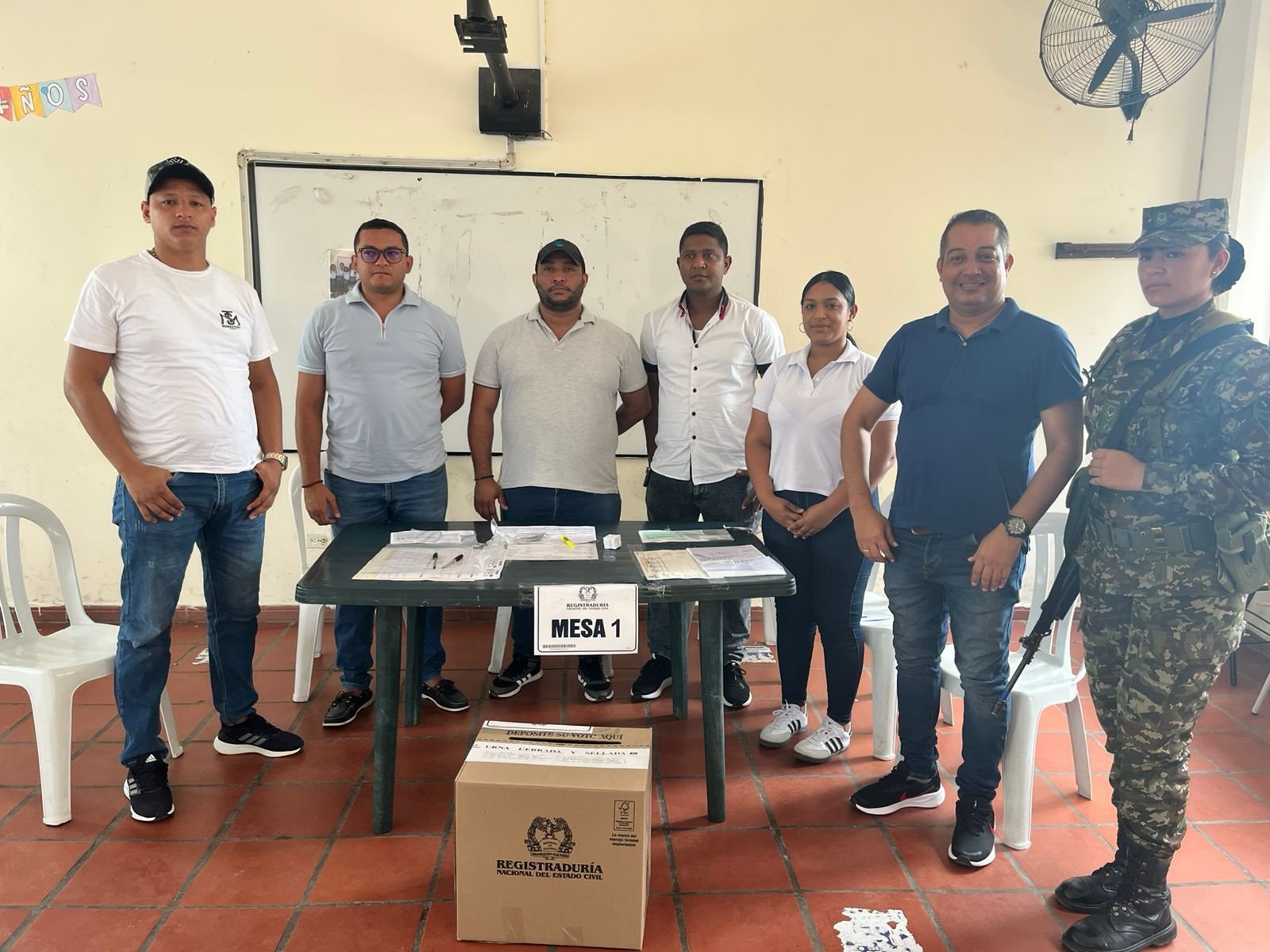 Ejército Nacional brinda seguridad a los ciudadanos de La Guajira y Cesar durante consulta del PH