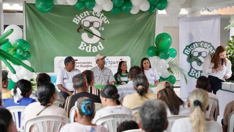 Gobernación de La Guajira lanza estrategia “Bien-estar Tercera Edad” con más de 350 adultos mayores beneficiados
