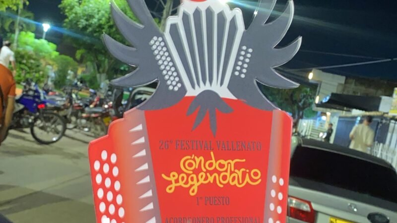 Edgardo Bolaño Gnecco, rey del XXVI Festival Cóndor Legendario en Juan de Acosta