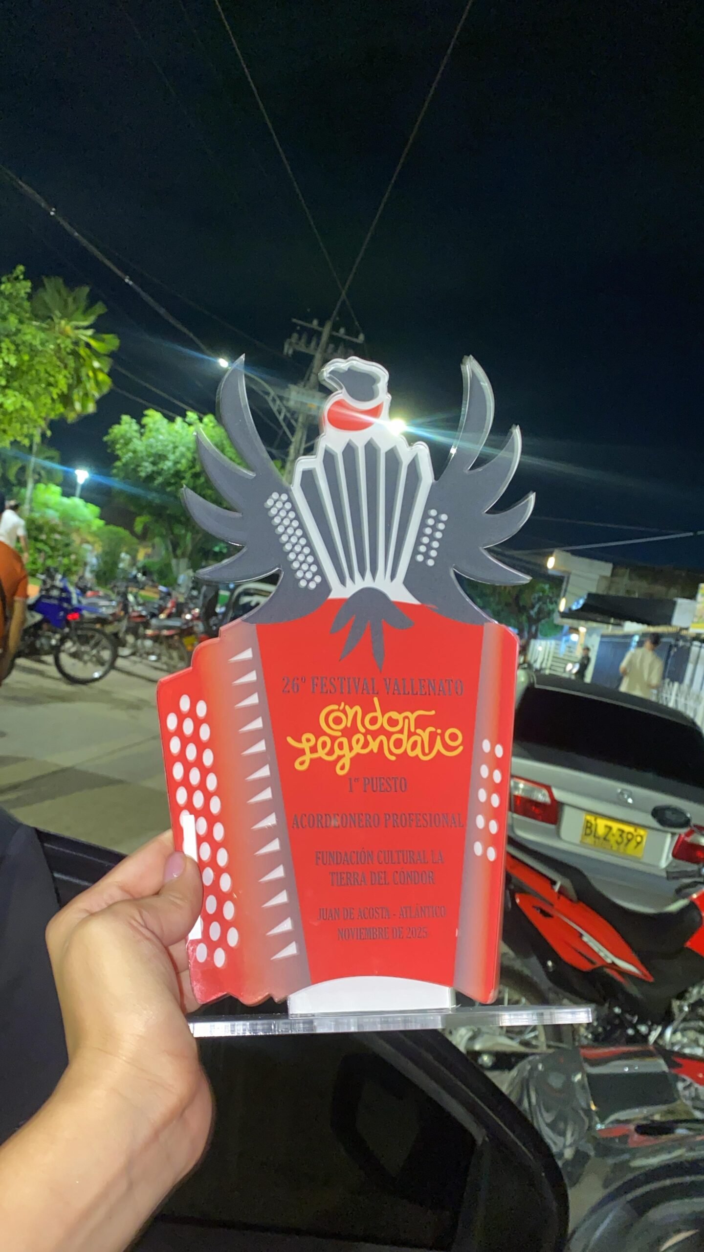 Edgardo Bolaño Gnecco, rey del XXVI Festival Cóndor Legendario en Juan de Acosta