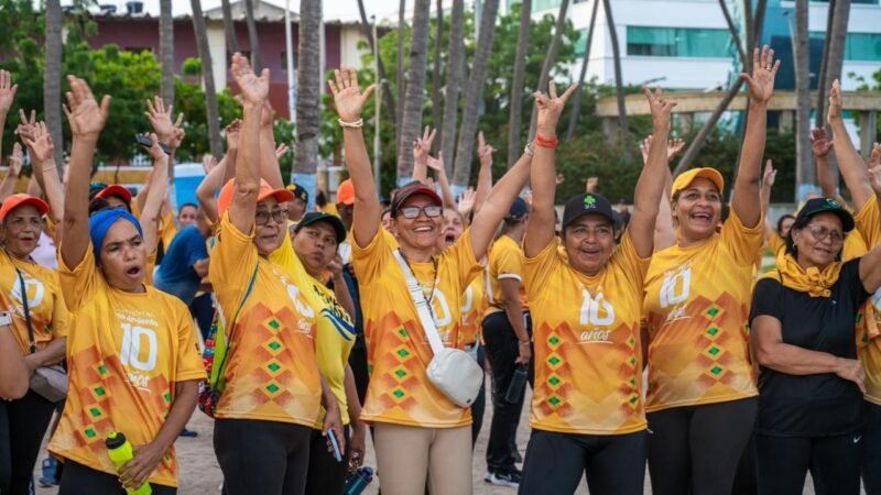 Riohacha, más de 300 personas participaron en la jornada “Ponte la 10 por el cuidado” promovida por Cerrejón