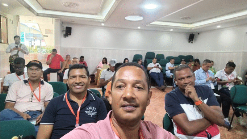 Presidente de Asodegua, Milad Estrada, denunció el pésimo servicio de salud que reciben miembros del Magisterio y sus beneficiarios