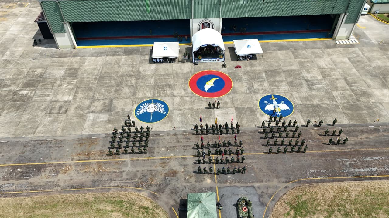 La Brigada Contra el Narcotráfico N.°1 recibe a su nuevo comandante