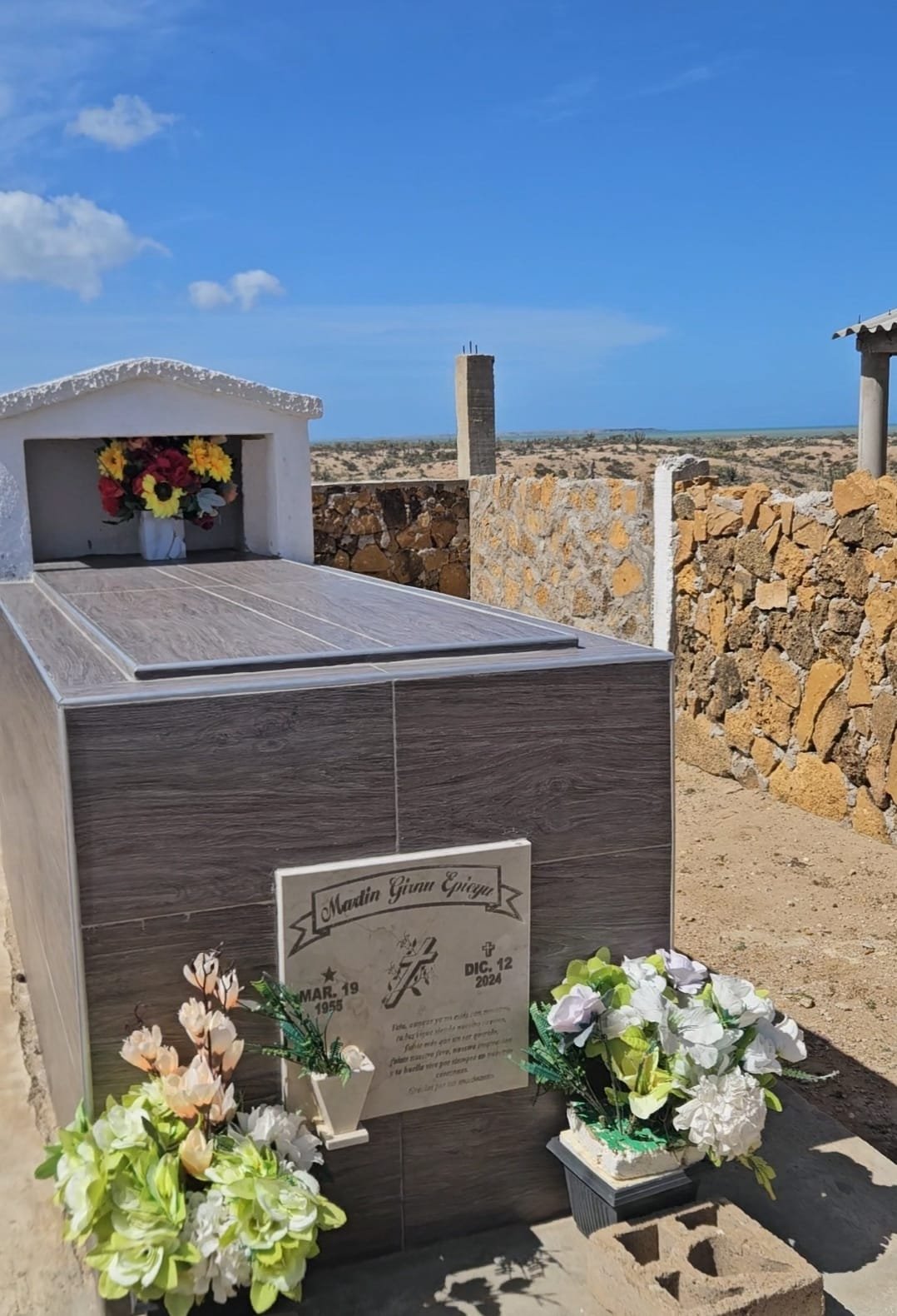 En su primer aniversario de fallecido, en Bahía Honda recordaron a Martín, empresario del turismo en la Alta Guajira,