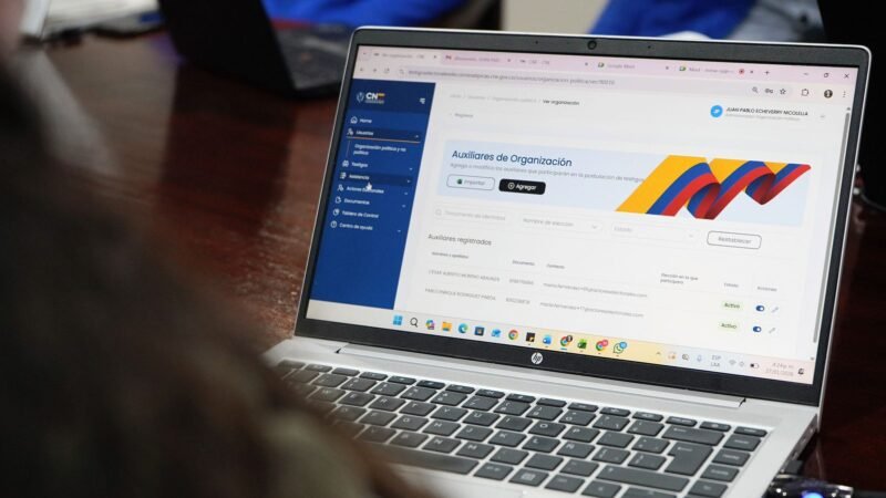 El CNE capacitó a 254 consulados de Colombia en los cinco continentes sobre el uso de la Plataforma de Postulación y Acreditación de Actores Electorales