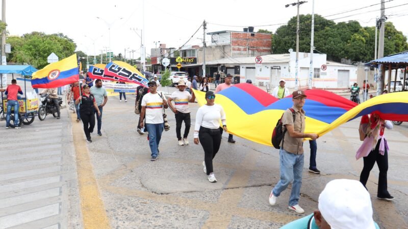 Organizaciones sindicales en La Guajira se movilizaron en defensa del salario mínimo suspendido provisionalmente por el Consejo de Estado