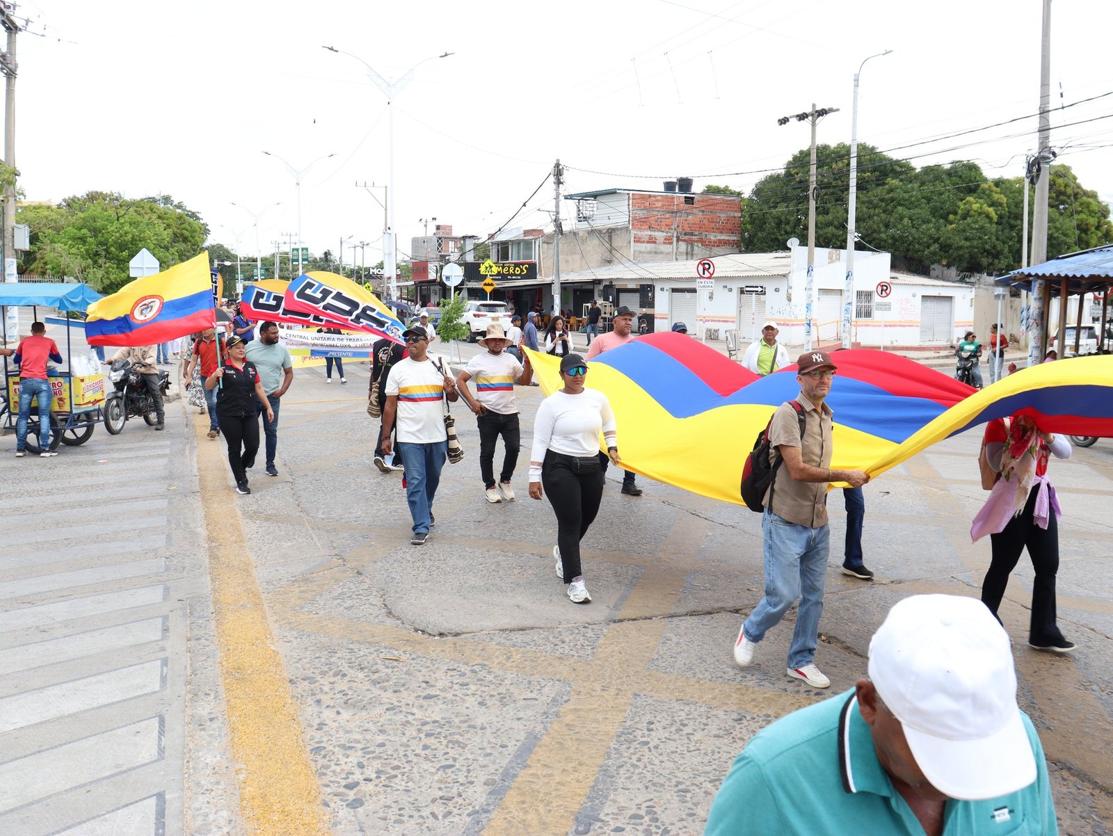 Organizaciones sindicales en La Guajira se movilizaron en defensa del salario mínimo suspendido provisionalmente por el Consejo de Estado