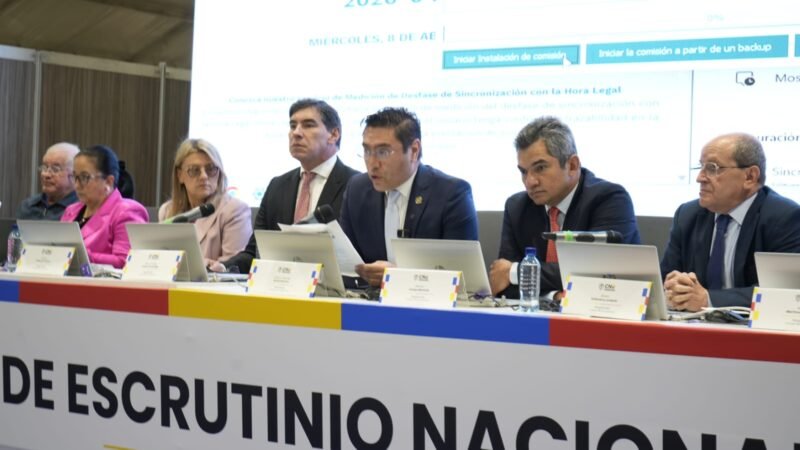 El CNE instaló el proceso de escrutinio nacional de las elecciones de Senado de la República