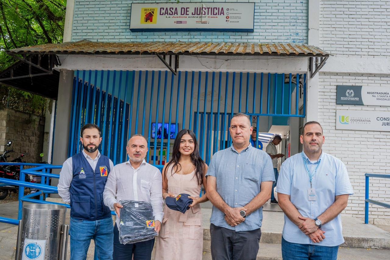 Alcaldía de Santa Marta y Gobierno nacional ratifican compromiso con el fortalecimiento de la Casa de Justicia
