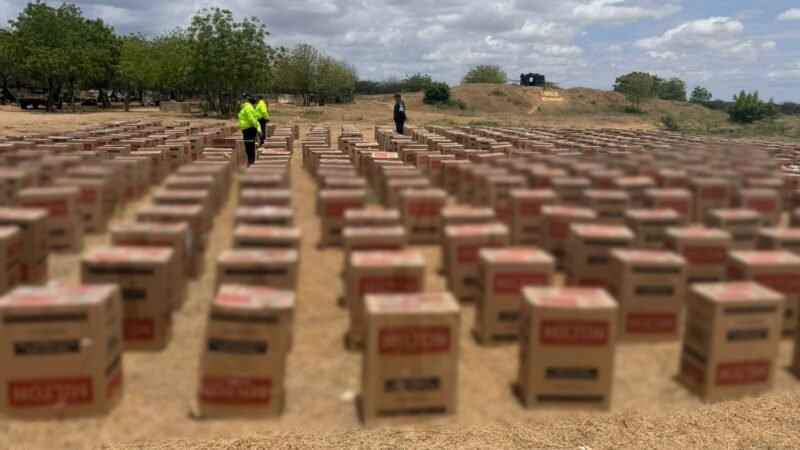 Más de 300 mil cajetillas de cigarrillos ilegales fueron incautadas durante allanamiento a una bodega en el barrio San Francisco de Maicao