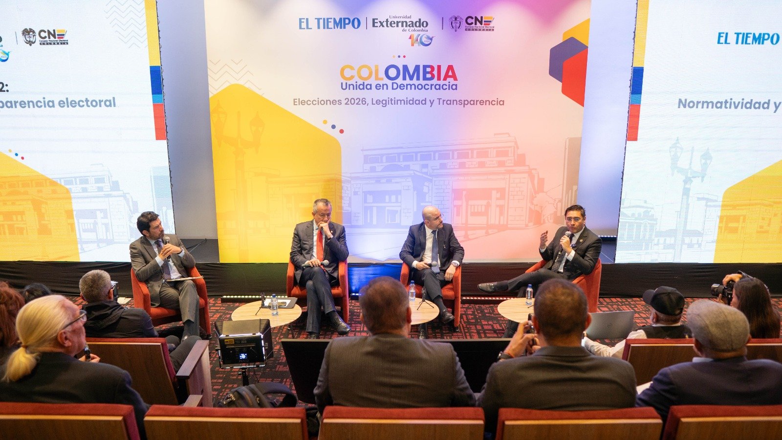 Colombia Unida en Democracia’ reunió a altas cortes, académicos y autoridades para debatir sobre legitimidad y transparencia electoral