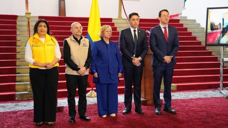El CNE acompañó el inicio oficial del voto de los colombianos en el exterior para las elecciones presidenciales de 2026