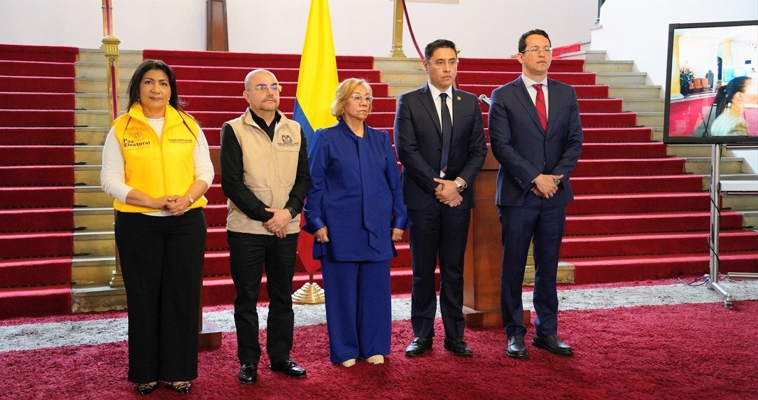 El CNE acompañó el inicio oficial del voto de los colombianos en el exterior para las elecciones presidenciales de 2026