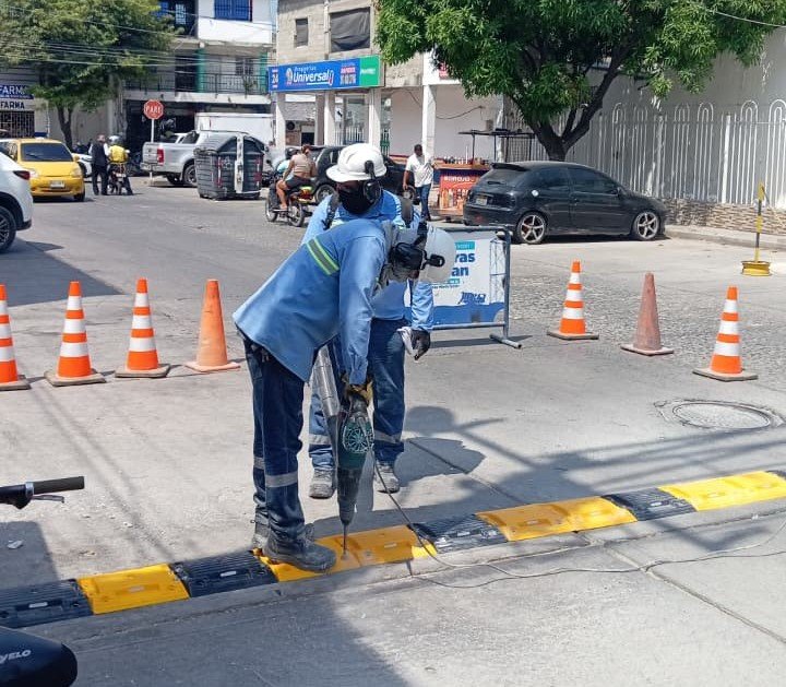 Gobierno Pinedo fortalece seguridad vial en barrios y entornos escolares en Santa Marta